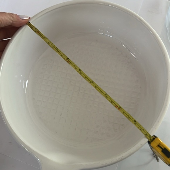 Vintage CORNING VISION White 10” Deep Fryer Fry Pan Skillet 12H w/Pyrex Lid - Picture 8 of 9